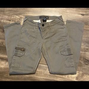 Express skinny cargo jeans